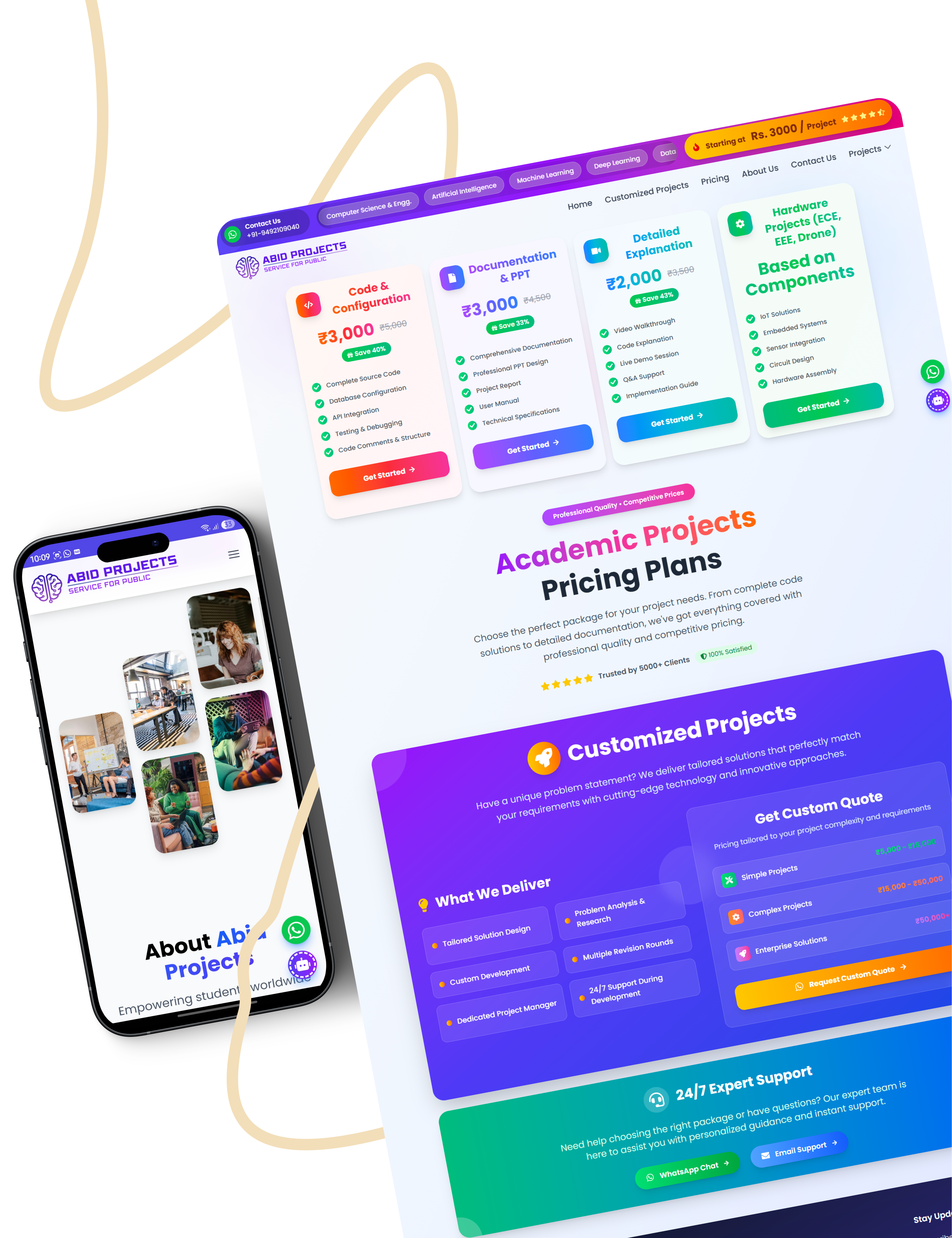 Abid Projects: Final-Year Project Platform