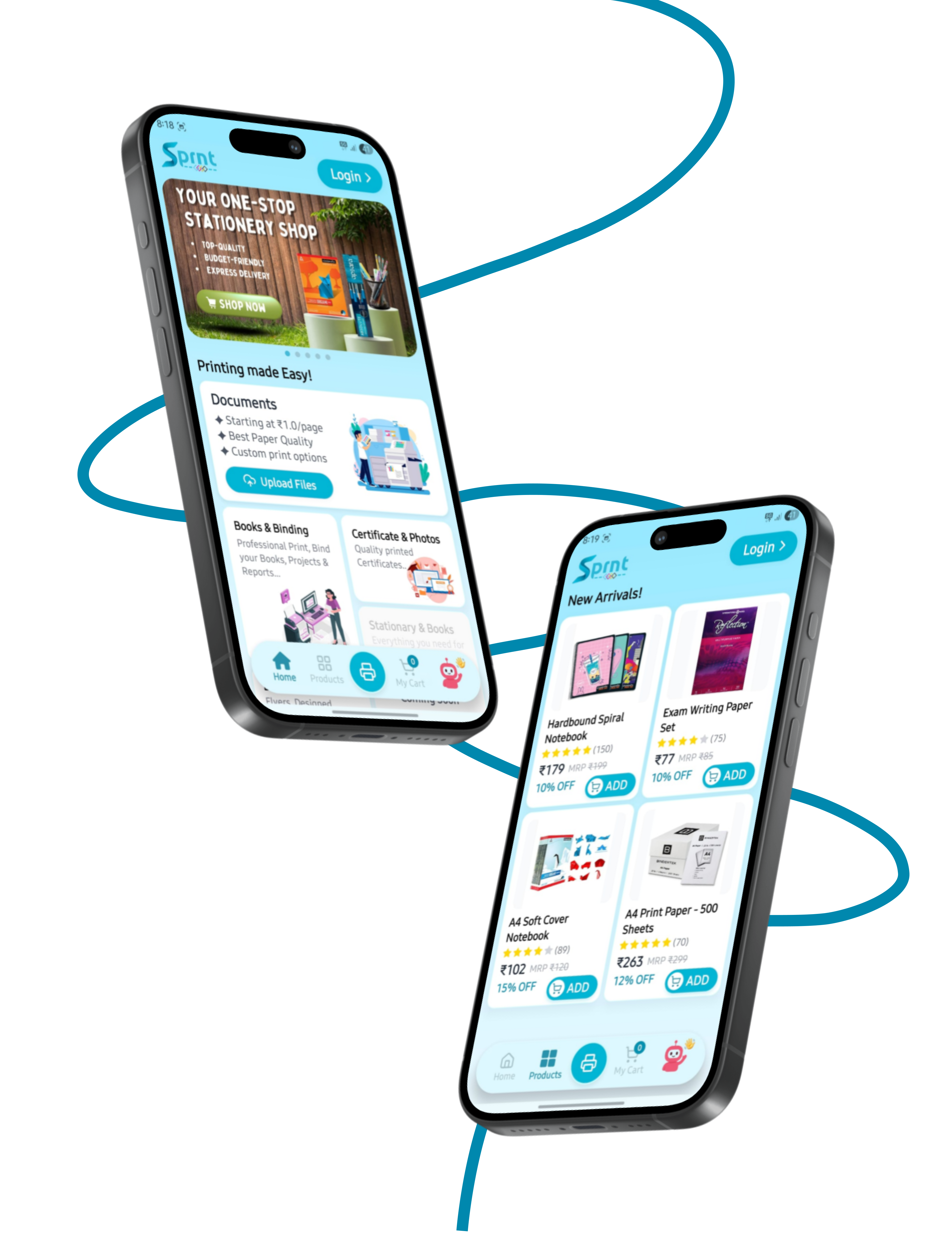 Sprnt – Online Printing & Delivery Solution